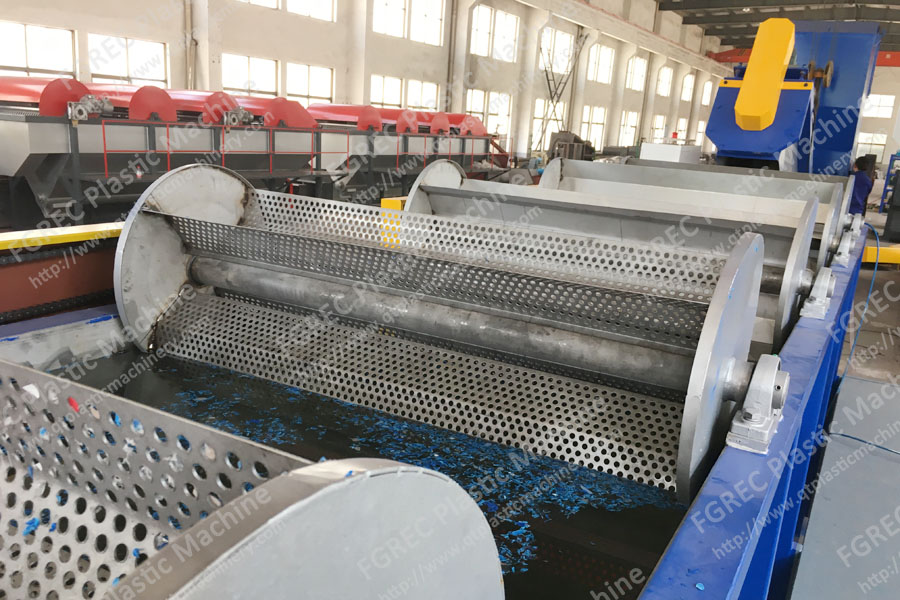PP Hard Plastic Recycling Production Line 4